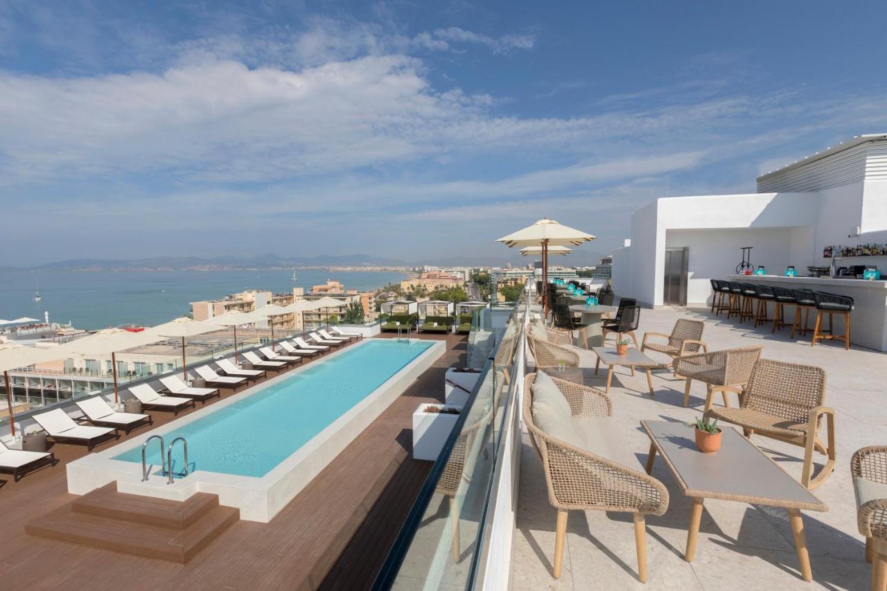 Hm Ayron Park - Adults Only Hotel Playa de Palma  Eksteriør billede Rooftop pool at the hotel